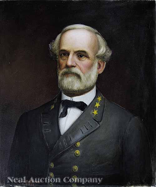 Appraisal: Cornelius Haly Hankins American Tennessee - Portrait of General Robert