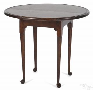 Appraisal: Queen Anne maple tavern table ca '' h '' w