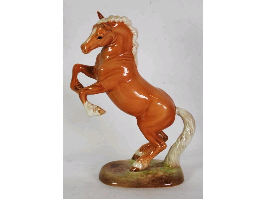 Appraisal: BESWICK MODEL OF A WELSH COB rearing First version Palomino