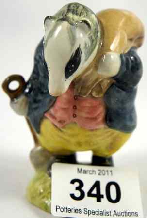 Appraisal: Beswick Beatrix Potter Figure Tommy Brock BP with spade handle