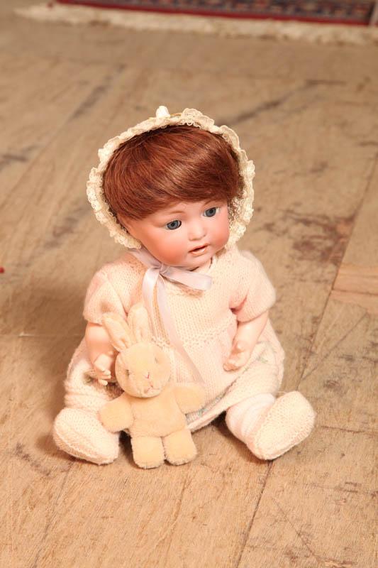 Appraisal: BISQUE HEAD DOLL Marked Simon Halbig K star R doll