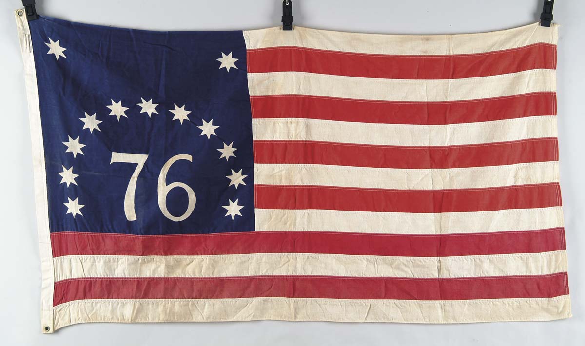 Appraisal: BENNINGTON REPRODUCTION U S STAR FLAG s Valley Forge Flag