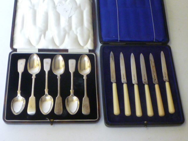 Appraisal: A SET OF SIX VICTORIAN TEASPOONS maker J Whipple Co