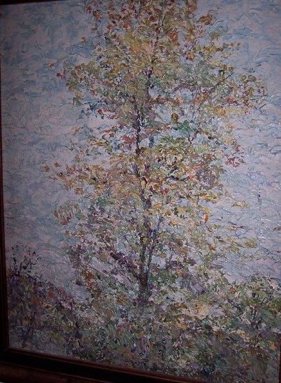 Appraisal: Rudolf Helmut SauterStudy of a Treeunsignedoil on canvas cm x