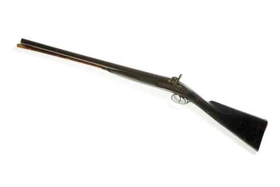 Appraisal: PERCUSSION DOUBLE BARREL SHOTGUN BY WM MOORE England th century