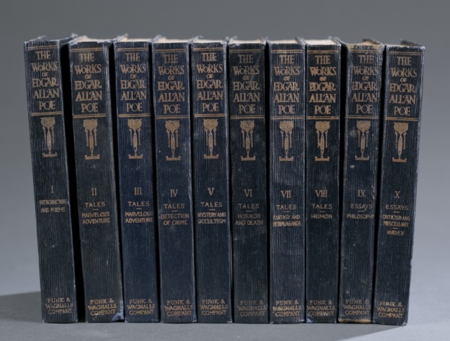 Appraisal: The Works of Edgar Allen Poe vols Complete set Published