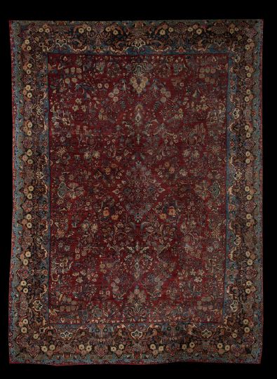 Appraisal: Kashan Carpet ' x '