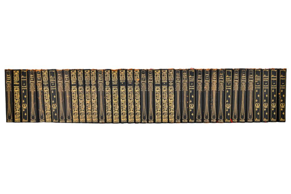 Appraisal: LEATHER-BOUND VOLUMES ENGLISH AUTHORSThomas Nelson and Sons New York comprising