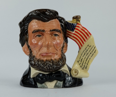 Appraisal: Royal Doulton large character jug Abraham Lincoln D from the