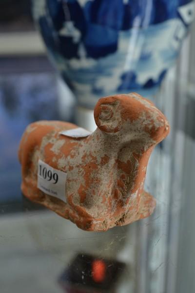 Appraisal: CHINESE TERRACOTTA COW