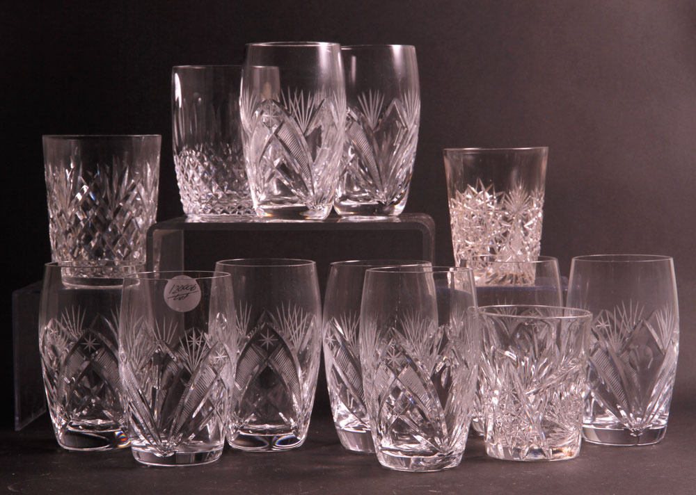 Appraisal: - Lot of Crystal Stemware Lot of assorted crystal stemware