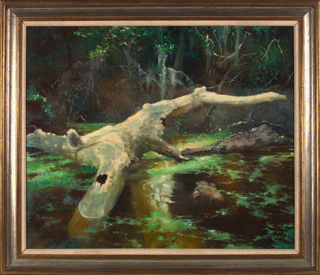 Appraisal: Robert M Rucker American Louisiana - Cypress Drifting on the