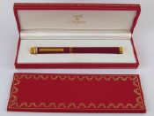 Appraisal: A boxed Must de Cartier ball point pen