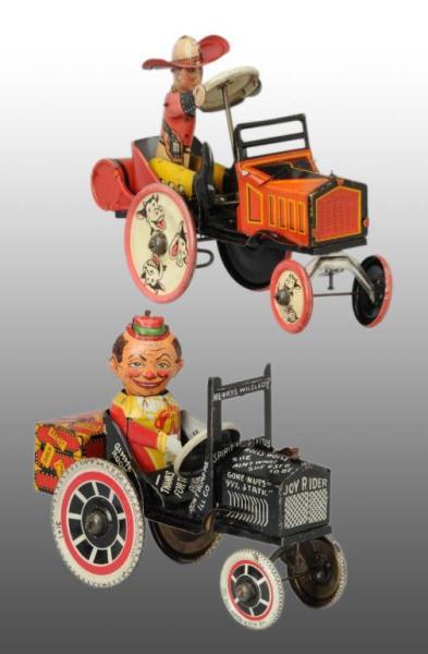 Appraisal: Lot of Tin Marx Whoopee Car Wind-Up Toys Description American