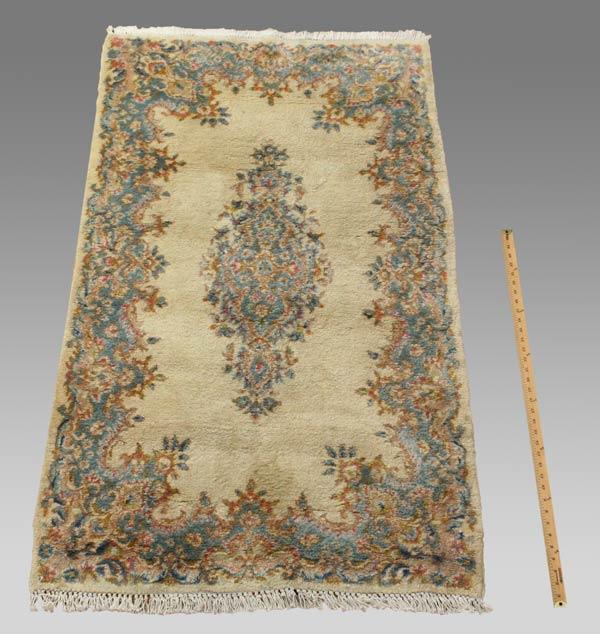 Appraisal: HAND TIED KIRMAN RUG Approx ' '' x '