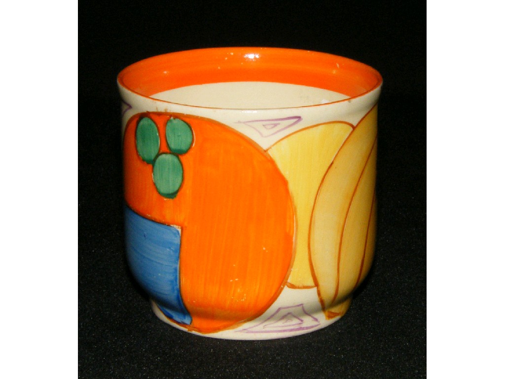 Appraisal: Clarice Cliff 'Melon' Fantasque Bizarre Heath Fern pot high