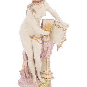 Appraisal: A Ludwigsburg Porcelain Figure Modeled by Johann Heinrich Schmidt Circa