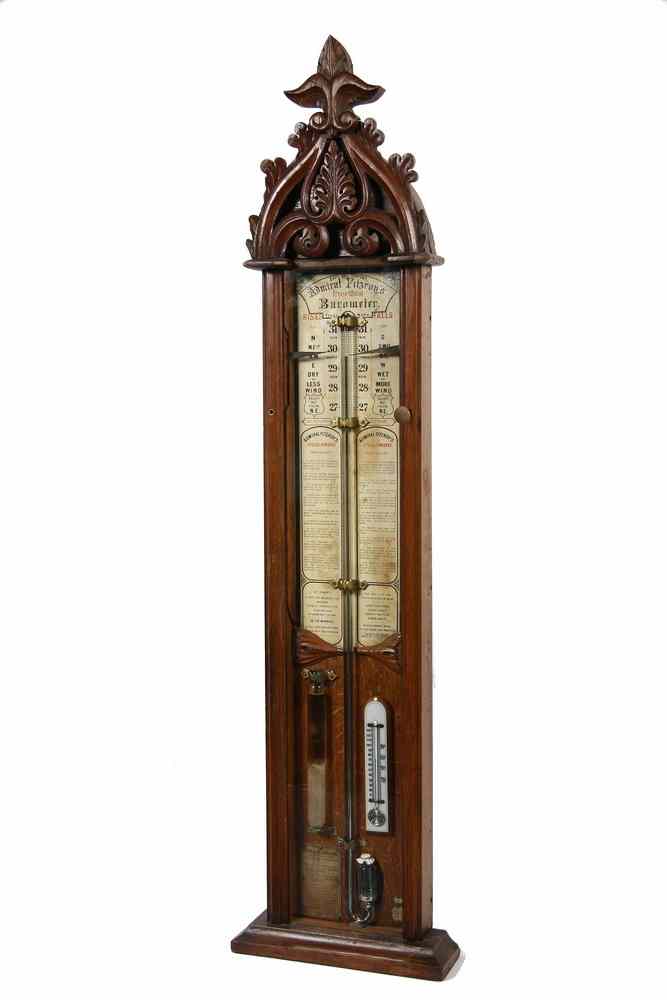 Appraisal: ENGLISH BAROMETER - 'Admiral Fitzroy's Prize Barometer' manufactured by Joseph