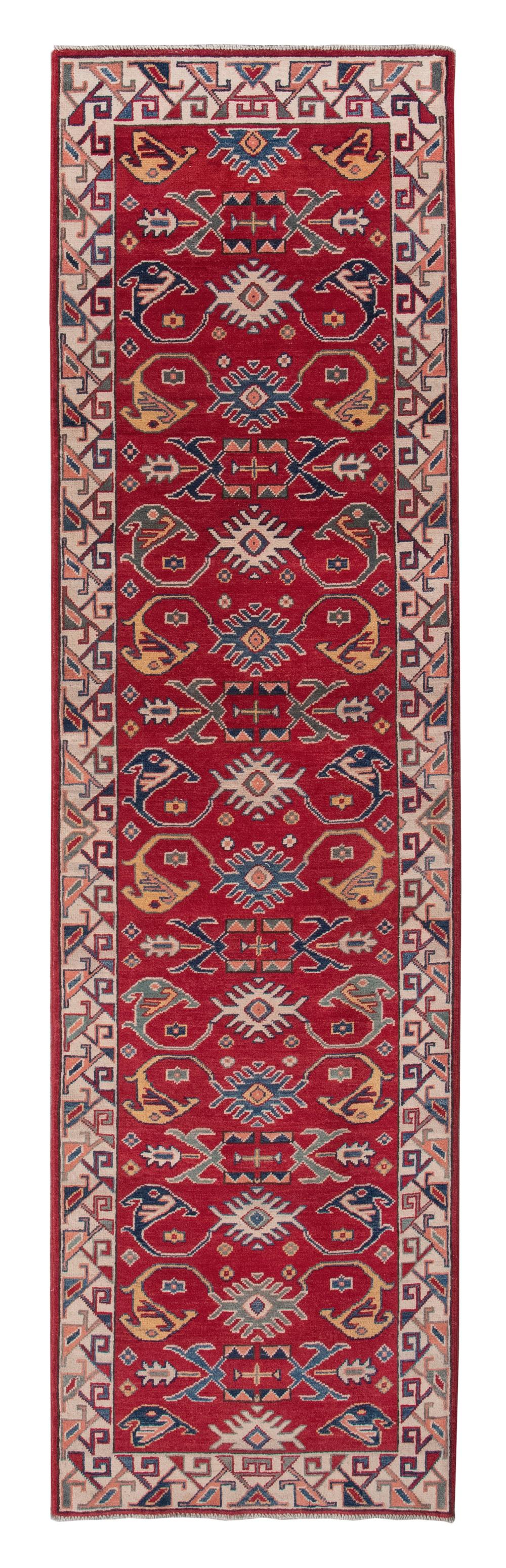 Appraisal: CAUCASIAN DESIGN RUNNER ' X ' Early st Century Bright