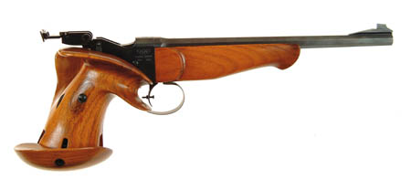 Appraisal: HAMMERLI FREE PISTOL Cal LR SN Beautiful precision-made Martini-style target