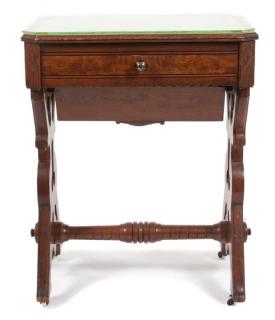 Appraisal: A Victorian Sewing Table Height x width x depth inches