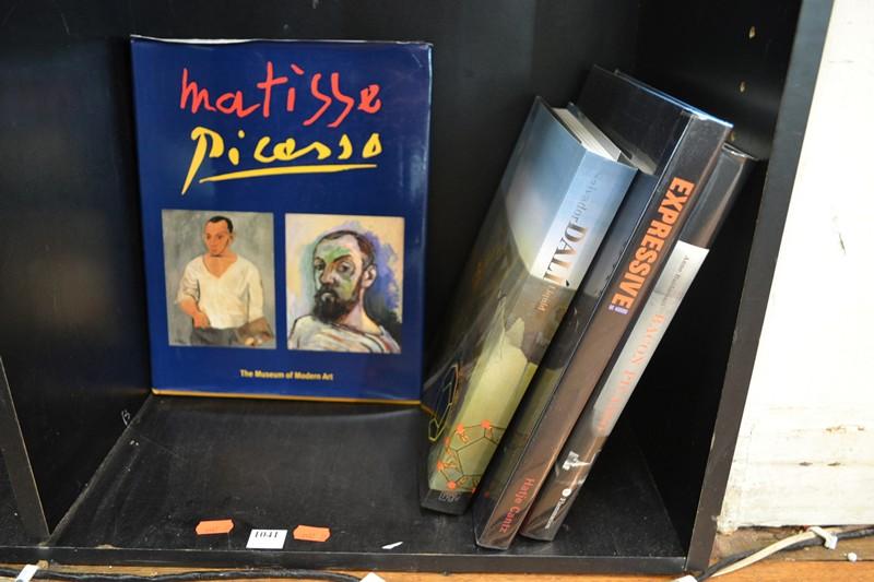 Appraisal: FOUR BOOKS INCL PICASSO DALI ETC