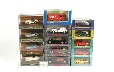 Appraisal: Corgi Classics Rio a mixed group of Cars and Commercials