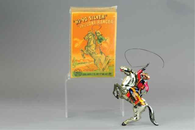 Appraisal: MARX HI-YO SILVER LONE RANGER TOY WITH BOX Popular TV