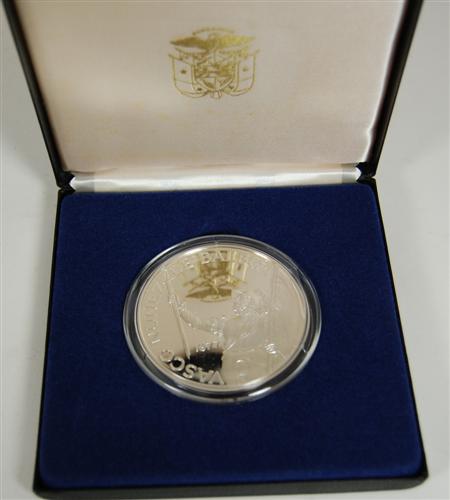 Appraisal: Republic of Panama - a proof Balboas coin struck in