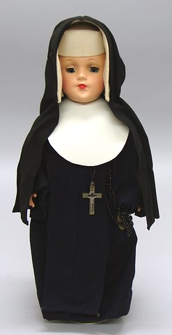 Appraisal: Mary Hoyer HP MIB doll dressed as an Immaculate Heart