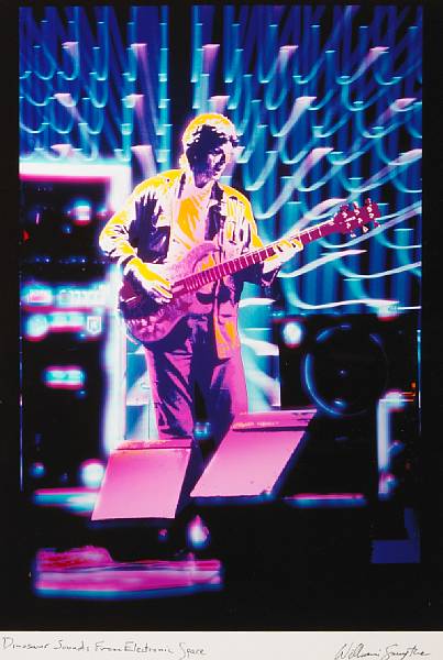 Appraisal: A William Smythe signed color photograph of Phil Lesh Depicting