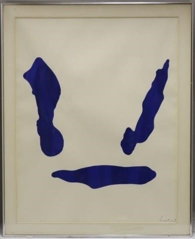 Appraisal: HELEN FRANKENTHALER - NY CT ACRYLIC ON PAPER TITLED UNTITLED