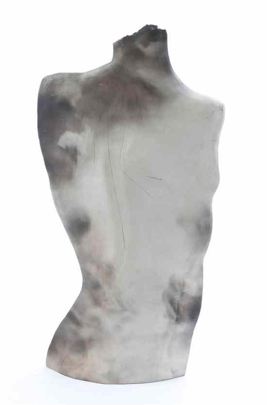 Appraisal: A Ceramic Torso Christy Brown British - of flattened form