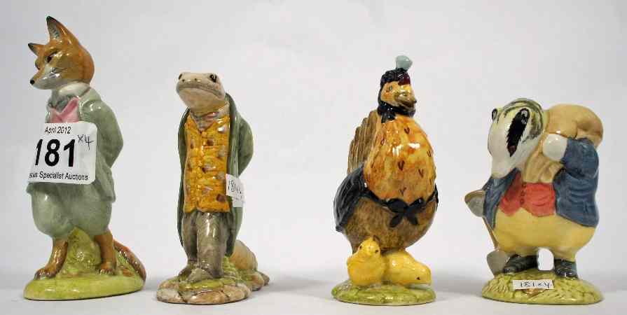 Appraisal: Beswick Beatrix Potter Figures Sir Isaac Newton Tommy Brock Sally