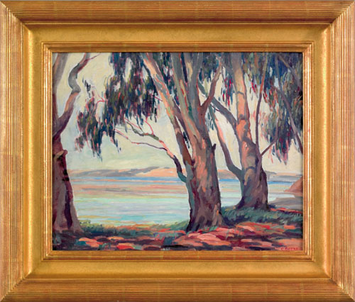 Appraisal: Cornelius Botke American - oil on board California landscape titled