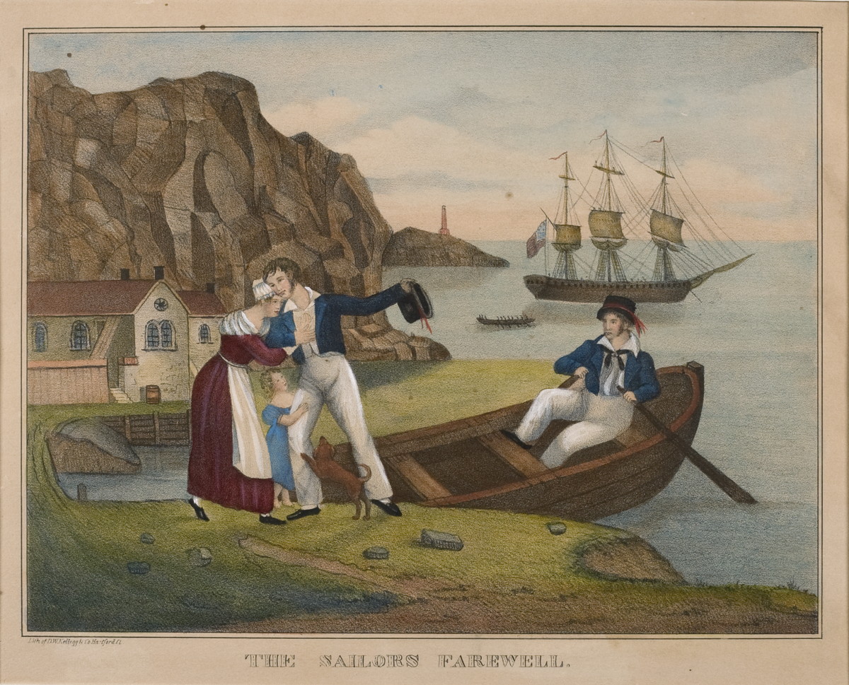 Appraisal: TWELVE BRITISH AMERICAN AND GERMAN PRINTS DEPICTING quot THE SAILOR'S