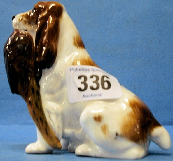 Appraisal: Royal Doulton miniature seated Spaniel with Pheasant HN