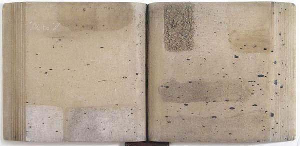 Appraisal: Robert B Howard American - Untitled Open book incised 'Robert