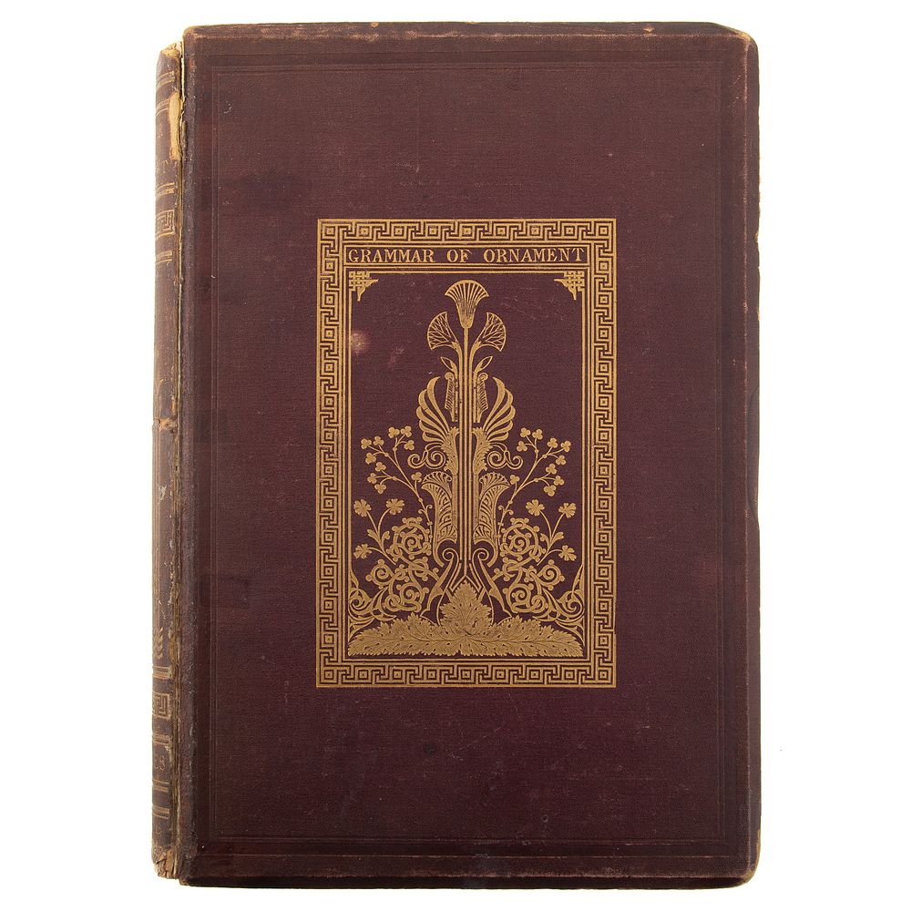 Appraisal: Rare Book Owen Jones Grammar Of Ornament The Grammar of