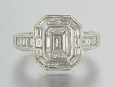 Appraisal: A Stunning Custom Made Diamond Engagement Ring by Simon G