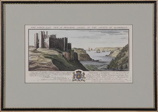 Appraisal: Samuel Nathaniel Buck British - and - four views of