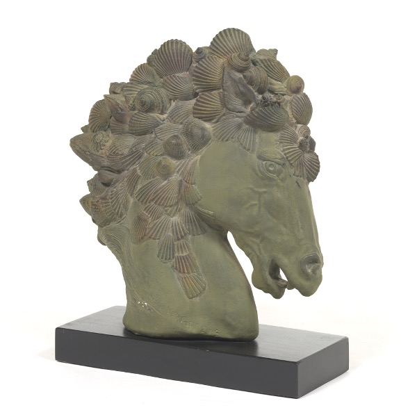 Appraisal: AFTER CHARLES LE'NORREYS SEA HORSE KING x Depicting the bust