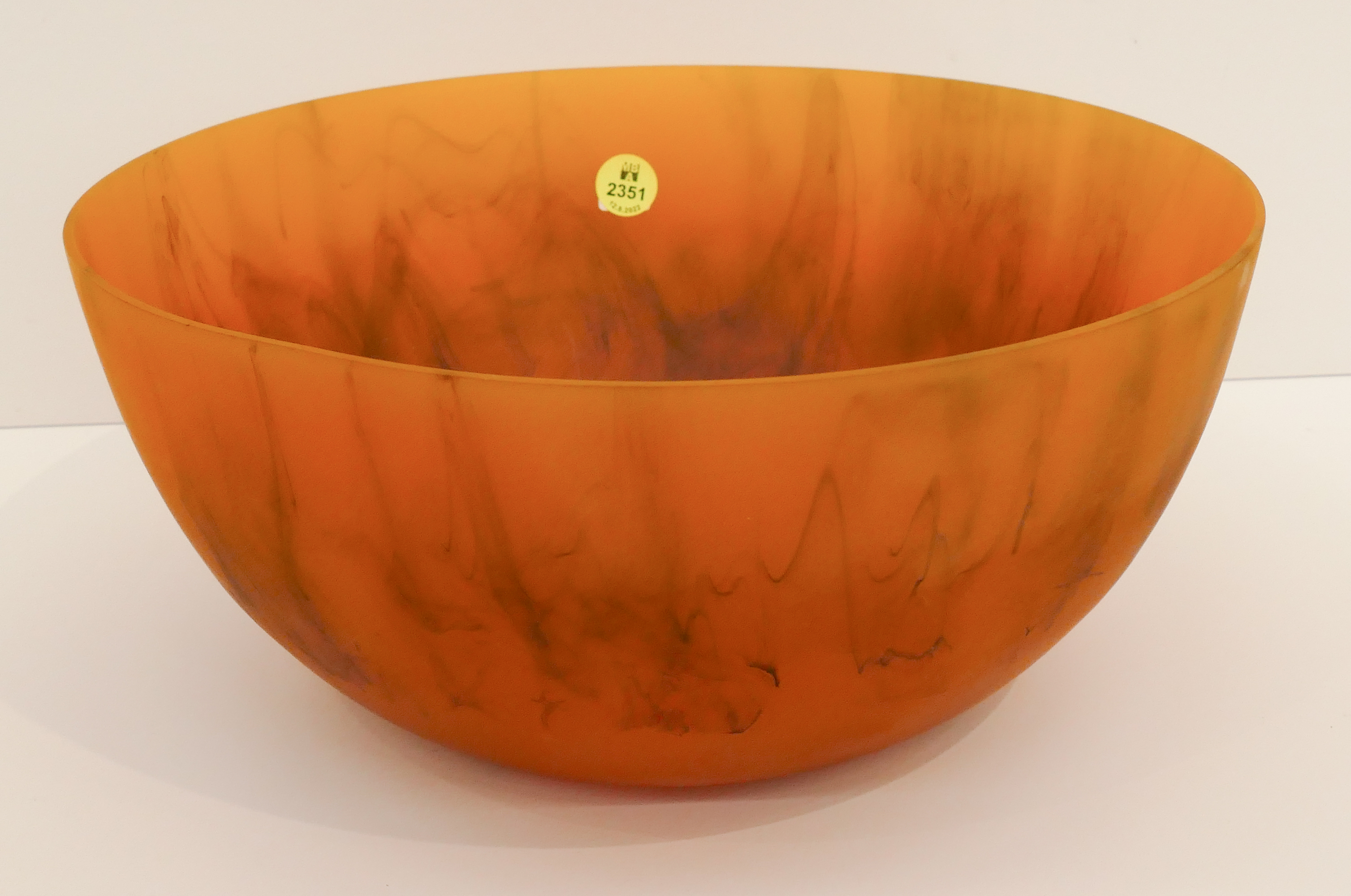 Appraisal: Martha Sturdy Canadian Resin Art Bowl- '' diameter