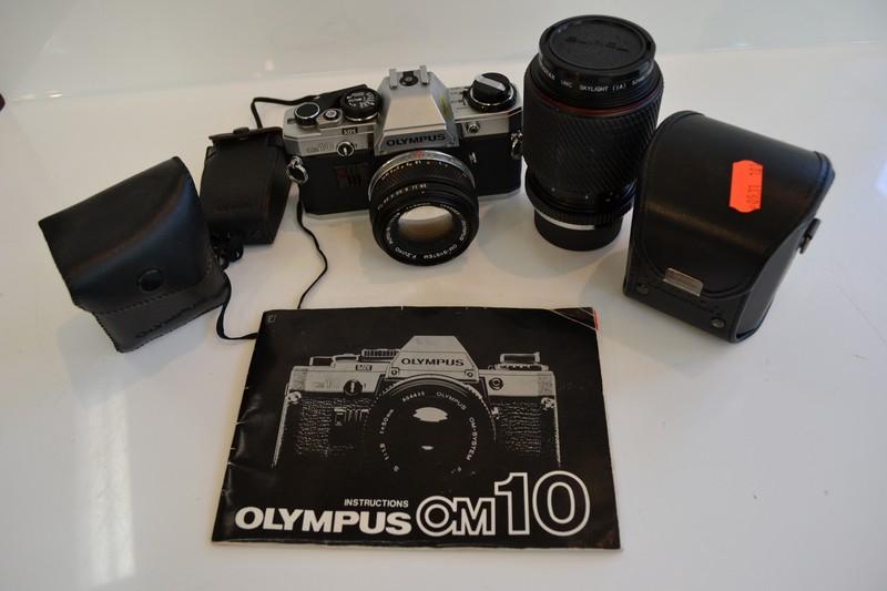 Appraisal: OLYMPUS OM MM SLR CAMERA WITH ADDITIONAL RD PARTY LENSES