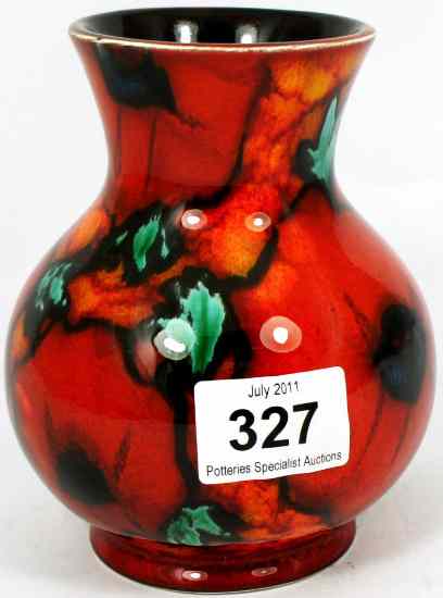 Appraisal: Anita Harris Studio Pottery Vase with Poppy Design cm