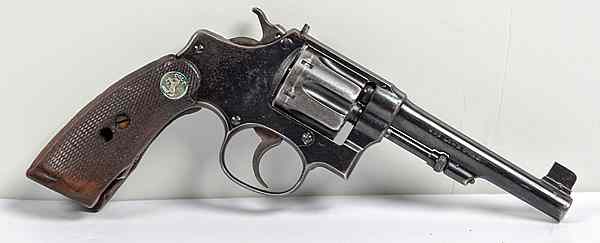 Appraisal: Smith Wesson Hand Ejector cal barrel S N Added target