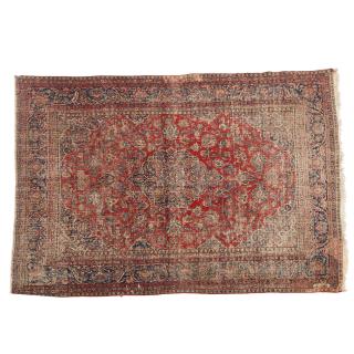 Appraisal: Persian carpet Persian carpet st half th c traditional foliate