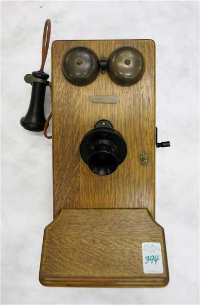 Appraisal: WESTERN ELECTRIC NO S WALL PHONE Western Electric Co c