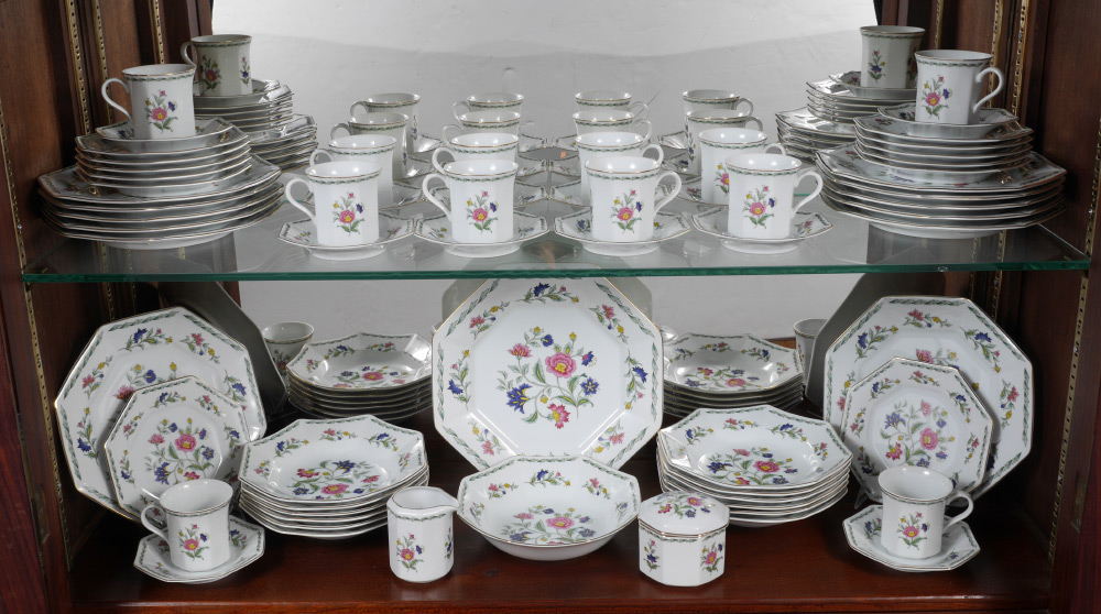 Appraisal: COLLECTION OF MIKASA GRESHAM CHINA Approx pieces in the Gresham