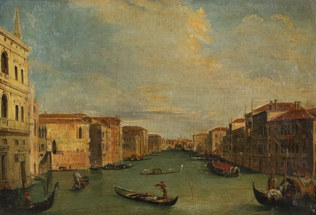 Appraisal: FOLLOWER OF ANTONIO CANALE CALLED CANALETTOVenice a view from the